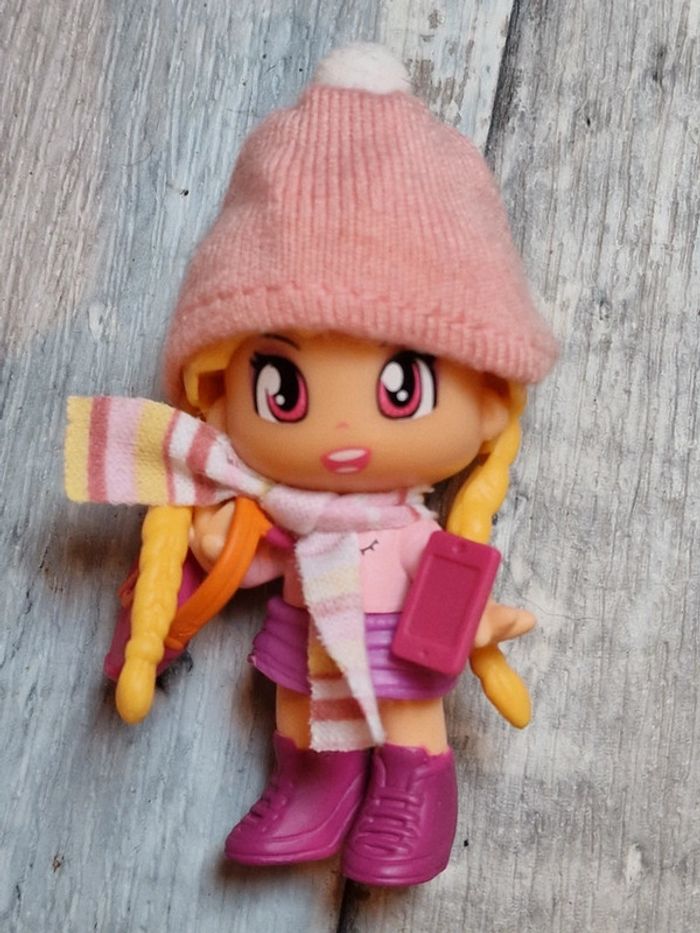 Pinypon personnages hiver bonnet