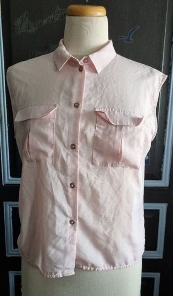 Chemise H&M légère rose pâle taille S