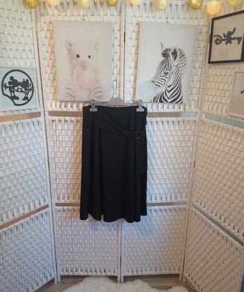 💕Jolie jupe élégante noire femme C&A T42 💕