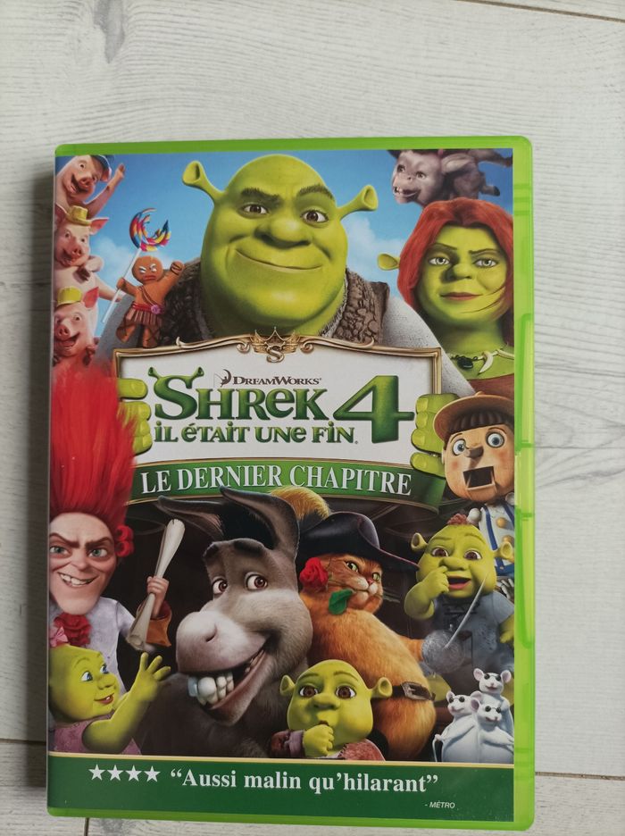 DVD shrek 4 il était une fin