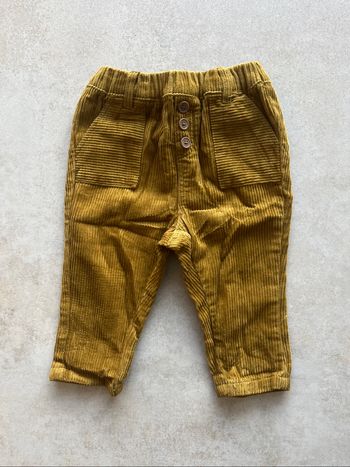 Pantalon velours 9 mois