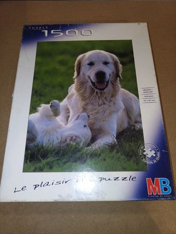 Puzzle chiens 1500 pieces MB