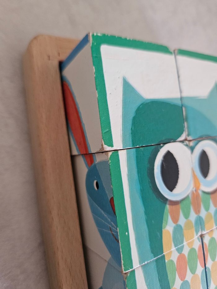 Puzzle cube en bois - photo numéro 8