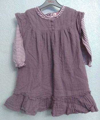 Ensemble robe leggings t-shirt DPAM (12 mois)