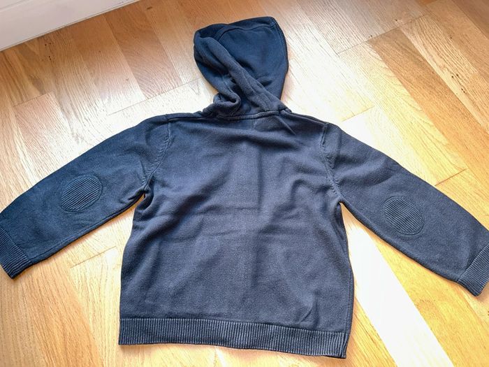 Pull sweat gilet zippé à capuche garçon Kiabi - photo numéro 5