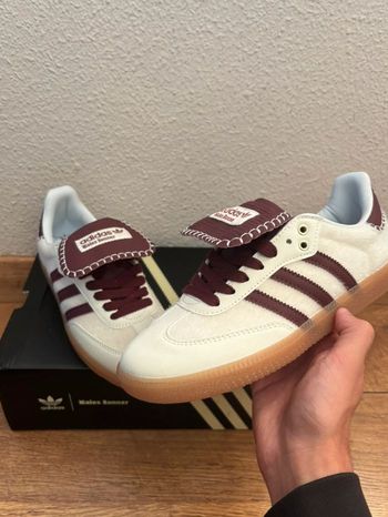 Nouveau Adidas Samba Wales Bonner Bordeaux - Taille 38