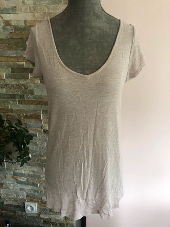 T-shirt beige Camaieu 38