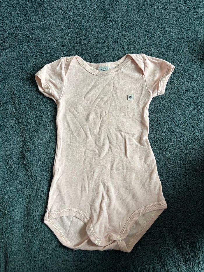 Lot de trois body manches courtes, 12 mois, 74 cm - photo numéro 6