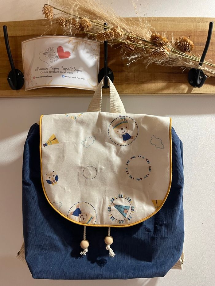 Sac à dos enfants fait main