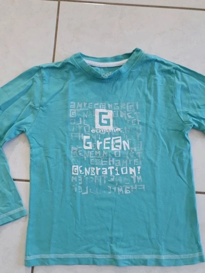 T-shirt ml garçon 8 ans Bio gemo LC4 - photo numéro 3