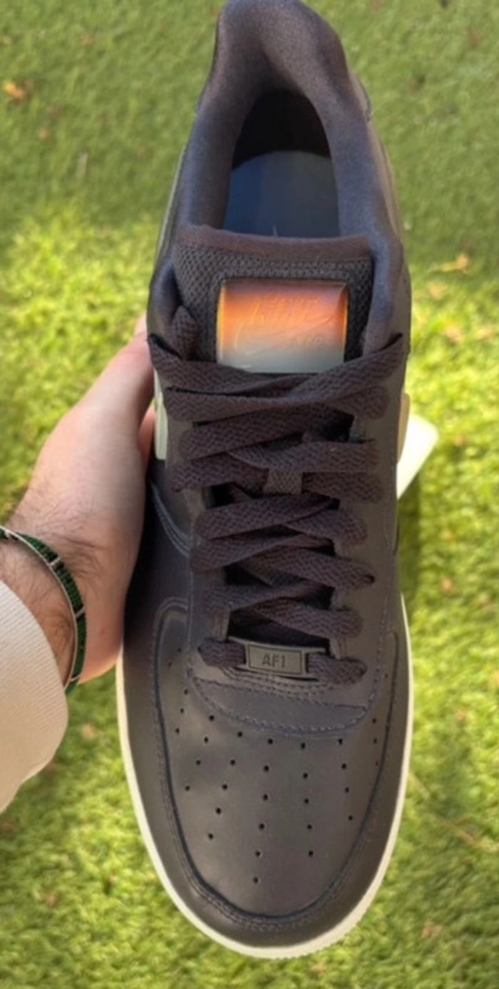 Nike Air Force 1 Low SE Premium Oil Grey - photo numéro 3