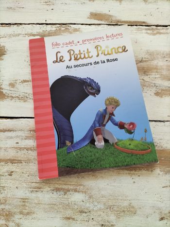 Livre le petit prince au secours de la rose