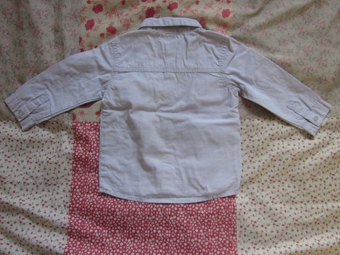 Ensemble chemise pantalon veston noeud papillon 12 mois - photo numéro 3