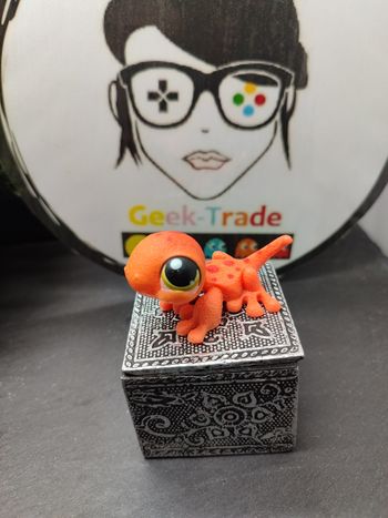 Lps001042 My Littlest Petshop Lps Pet Shop Authentic Gecko Lizard Lézard 326