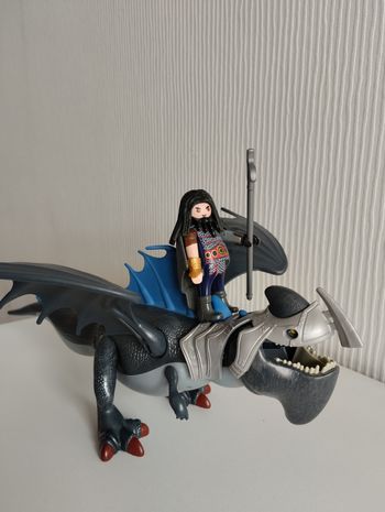 Drago et Dragon de combat - Playmobil 9248