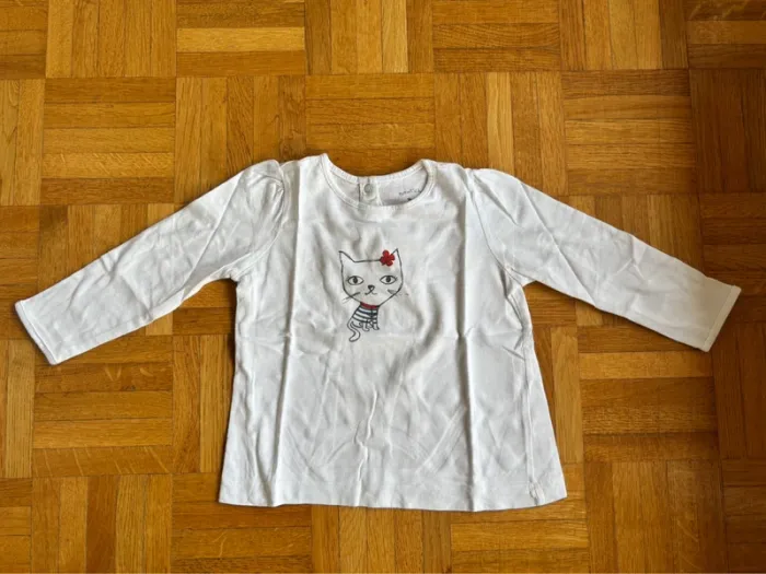 T-shirt Boutchou 9 mois parfait état - photo numéro 3
