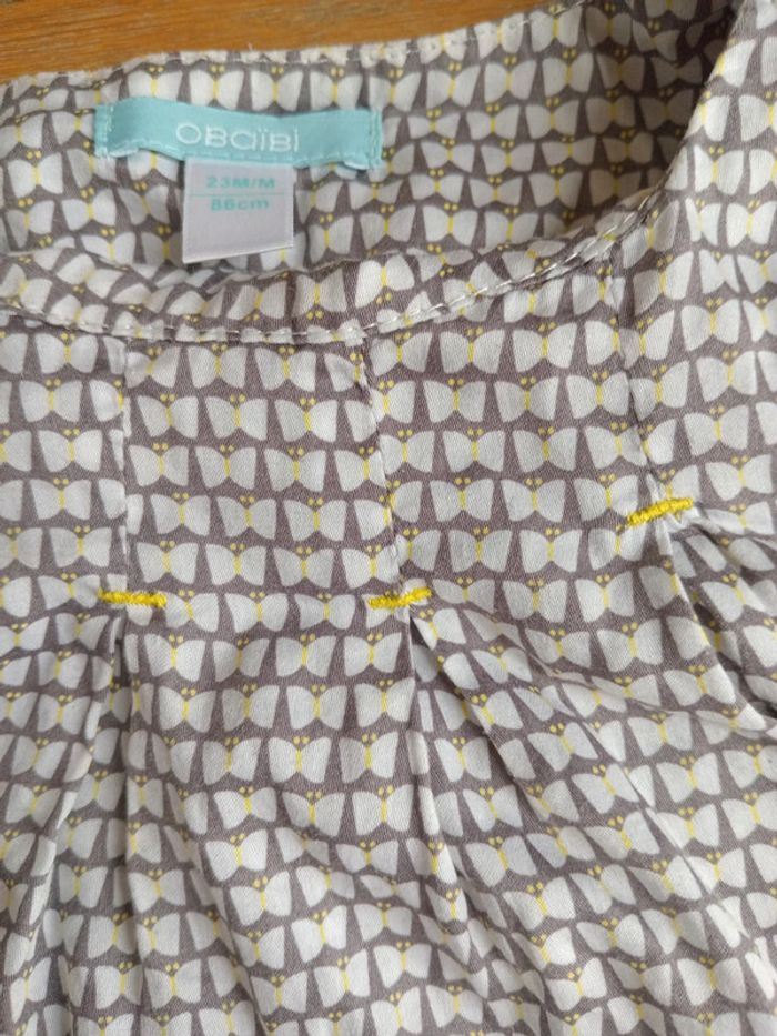 Robe été sans manches Obaibi coton 23 mois - photo numéro 6