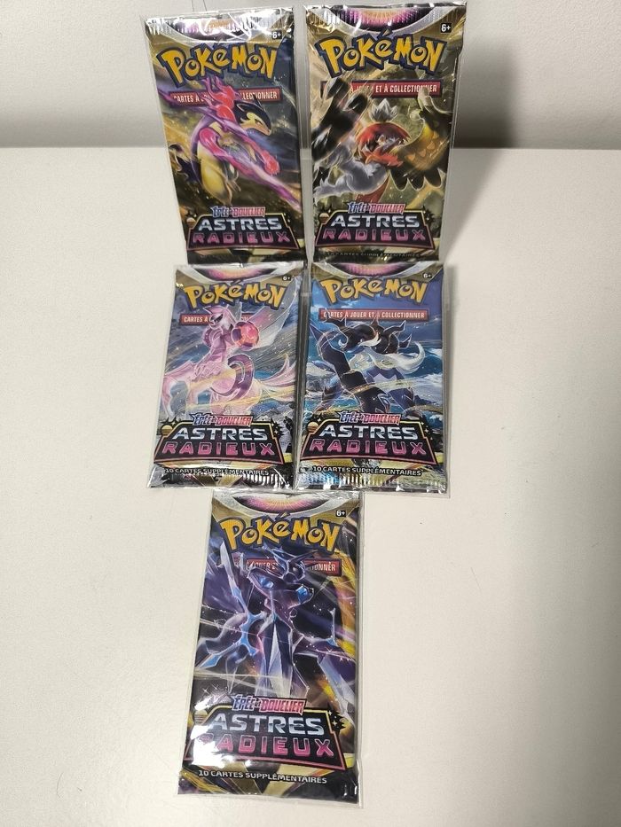 Pokémon - Lot de 5 boosters