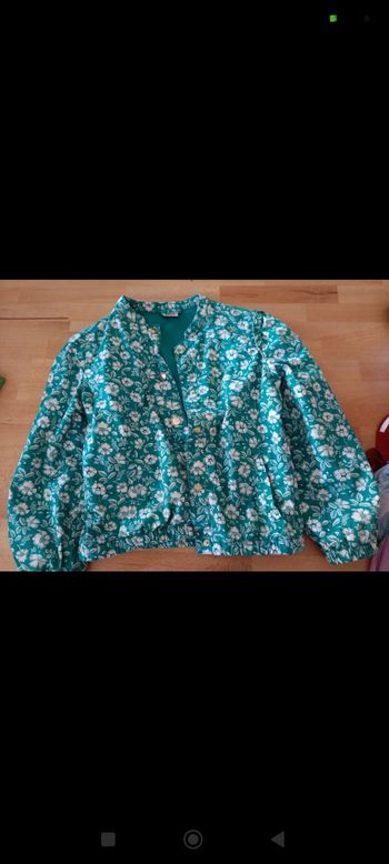Veste fleurie