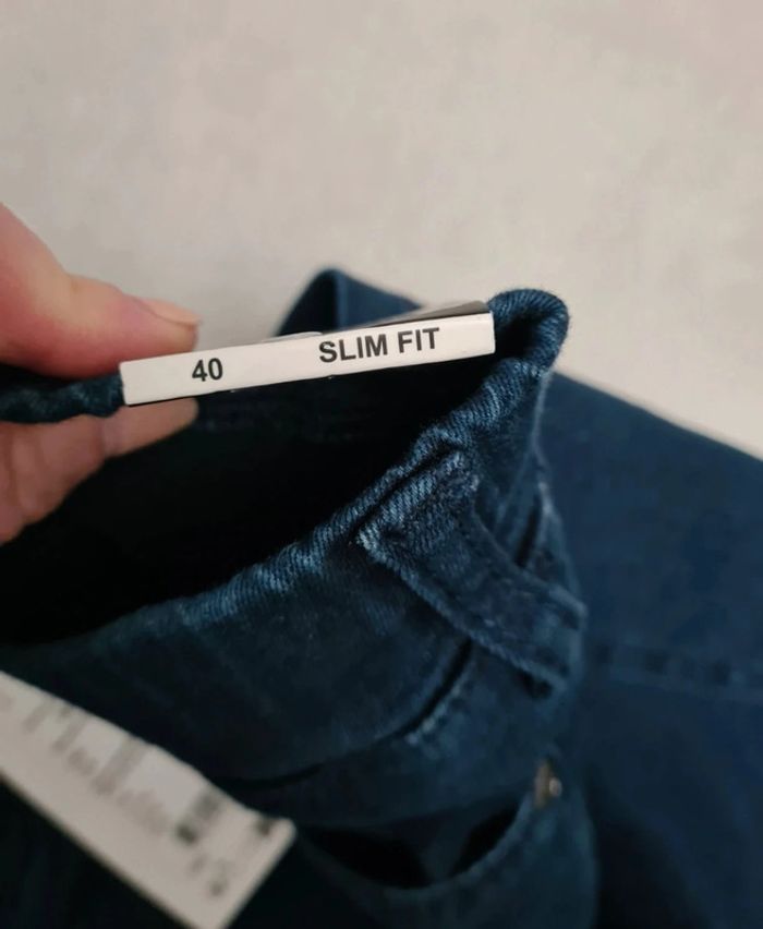 Pantalon en denim slim fit - ciso neuf - photo numéro 7