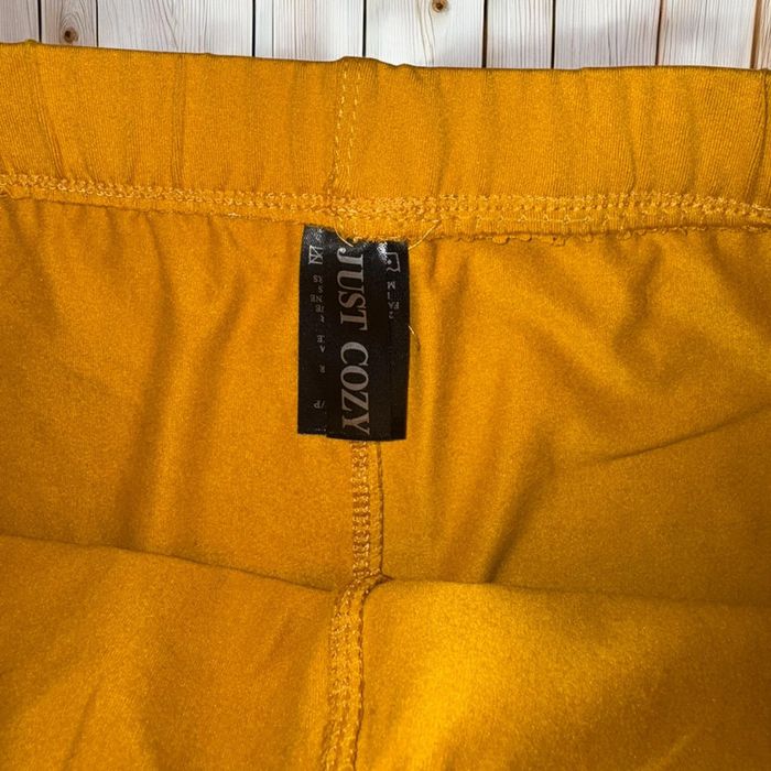 🌸Legging jaune moutarde just cozy - Taille 36 🌸 - photo numéro 3