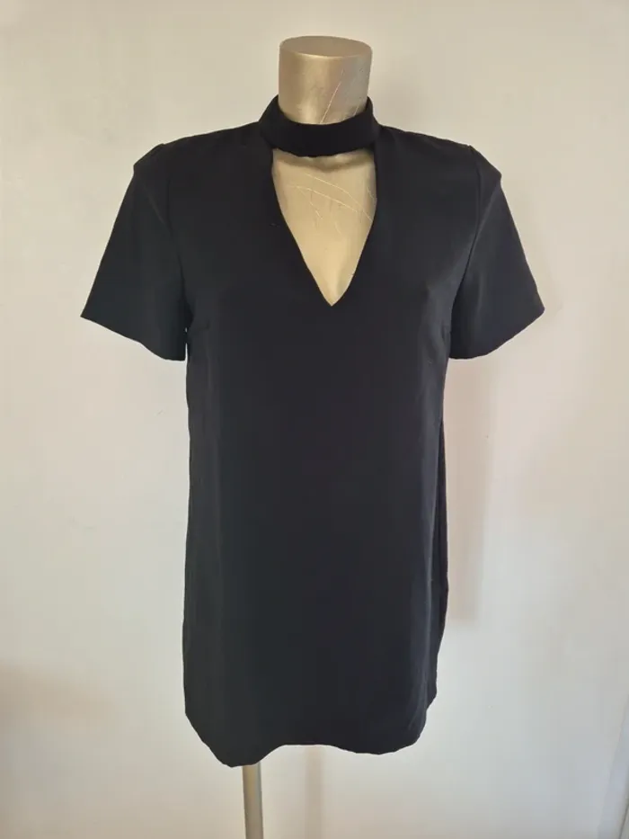 Robe noir zara taille m