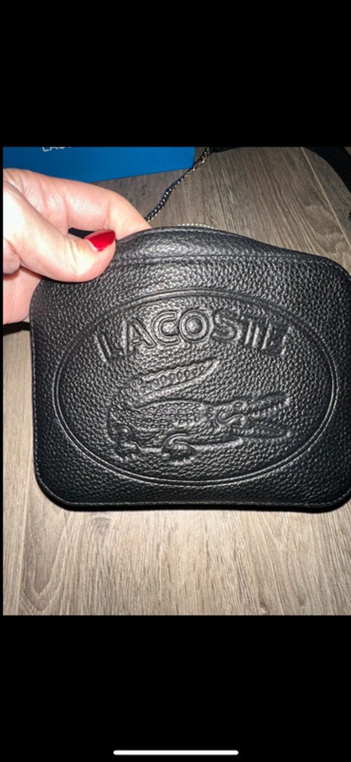 Petit sac porté épaule ou bandoulière Lacoste - photo numéro 4