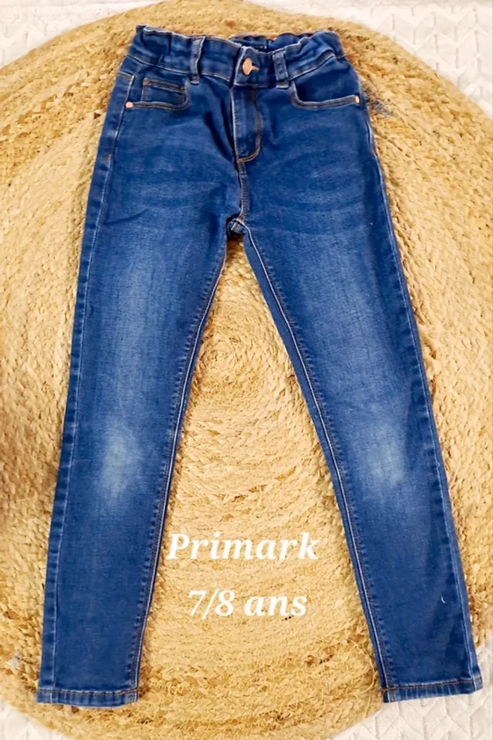 Jeans skinny 7/8 ans