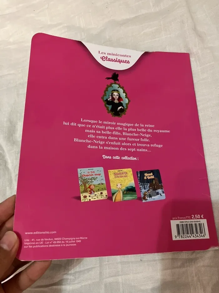 Livre enfant – Blanche-Neige et les sept nains - photo numéro 4