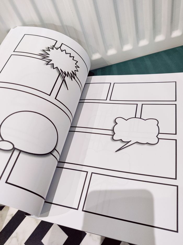 Cahier J'invente, je crée et je dessine ma BD Neuf - photo numéro 3
