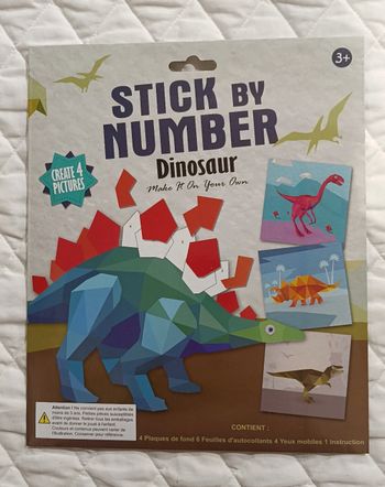 Mosaïque par numéro dinosaures