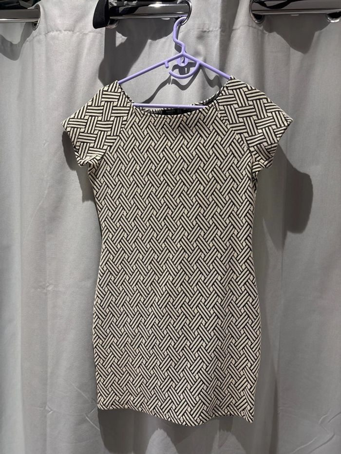Robe à motifs Mango