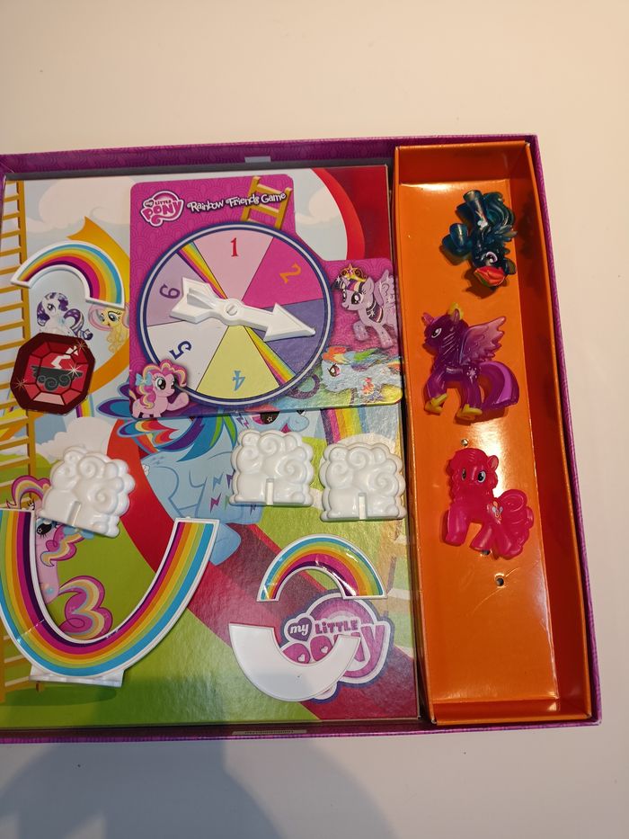 Le jeu arc en ciel m'y little pony hasbro gaming complet - photo numéro 3