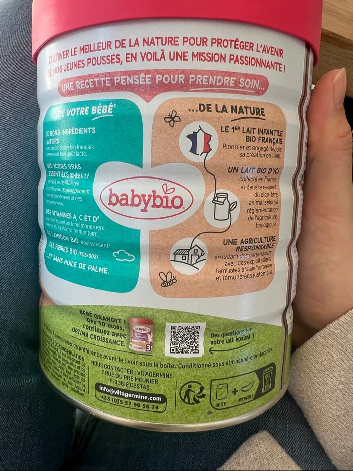 Boîte de lait Optigest - photo numéro 5