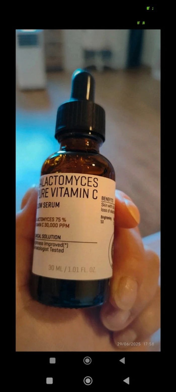 Kbeauty SomeByMi Soin Anti-Tâches Pigmentaires Pure Vitamin C Glow Serum Galactomyces 30 ml - photo numéro 5