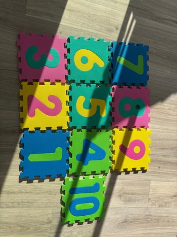 tapis de jeu en mousse