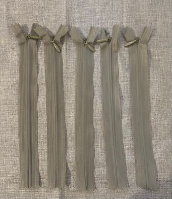 Fermeture invisibles 18 cm