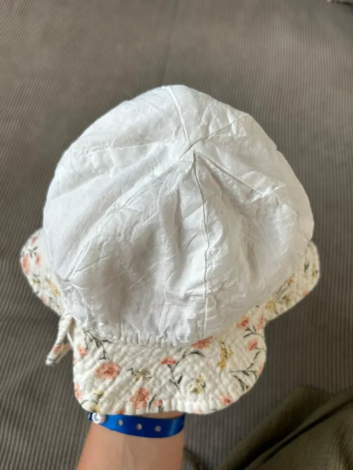 Chapeau coton floral - photo numéro 3
