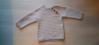 Pull rayé 18 mois