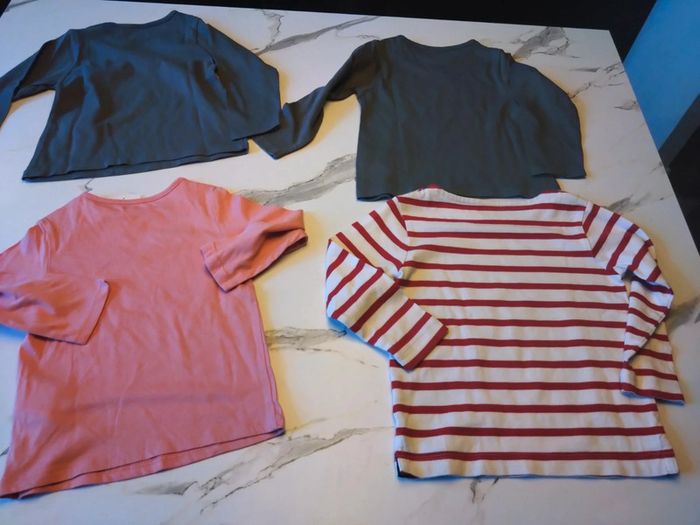 Lot de 4 t-shirts manches longues 18 mois bébé - photo numéro 10