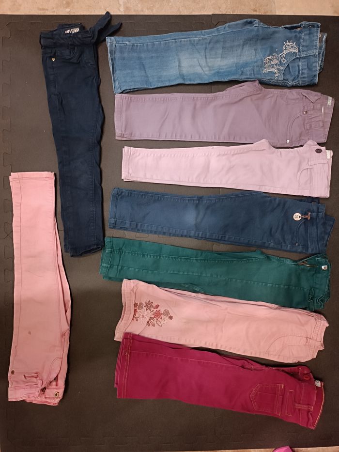 Lot de 9 pantalons fille 3ans