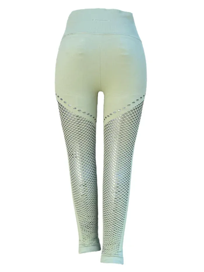 Pantalon maille OceanSapart vert Fille Taille 11-13 ans Neuf - photo numéro 2