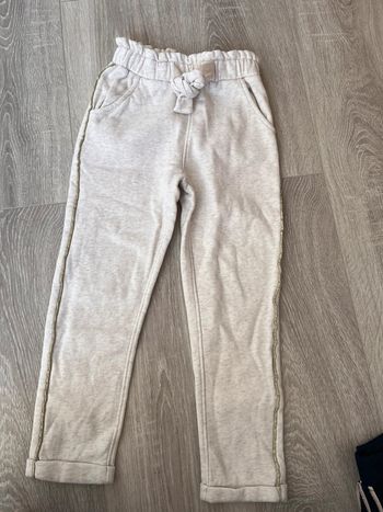 Jogging fille écru chiné