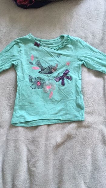 T-shirt blue menthol 2 ans