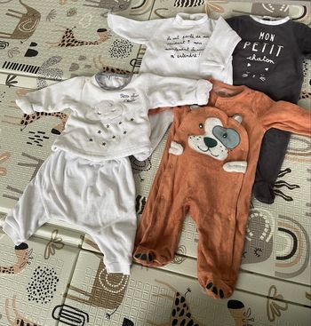 Lot pyjamas 3 mois 