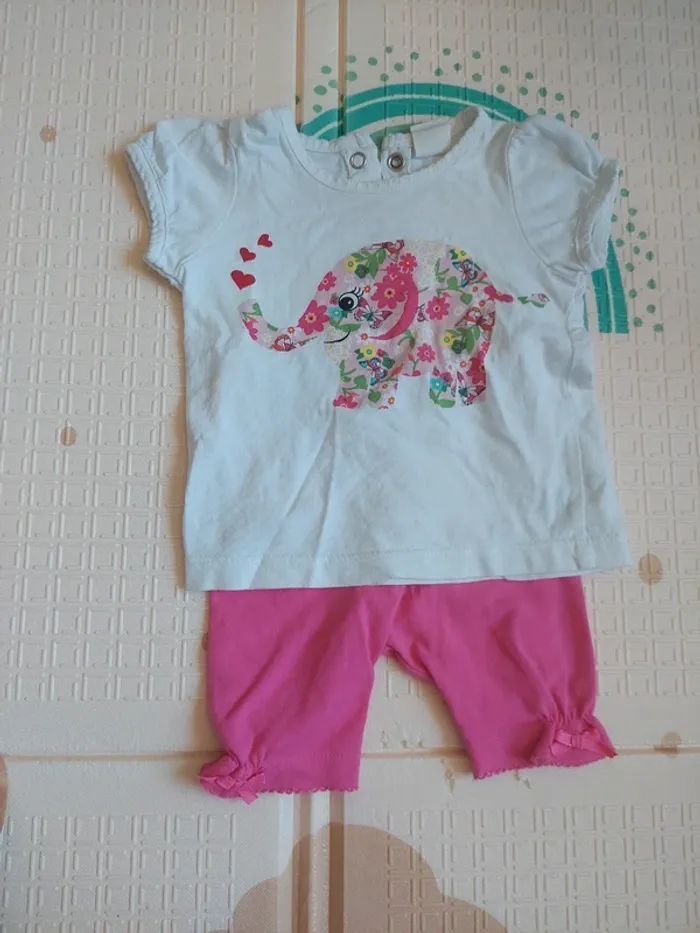 Lot de 3 petits ensemble d'été 3 mois - photo numéro 4