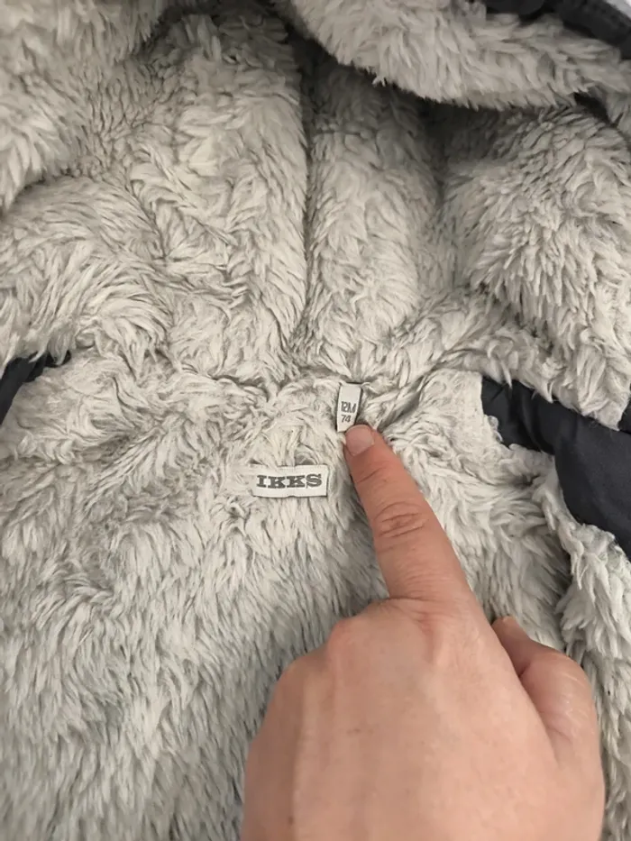 Parka intérieur polaire garçon 12 mois IKKS - photo numéro 11