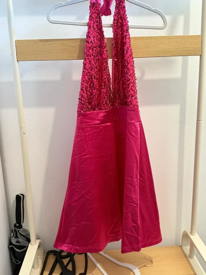 Robe soirée a sequins
