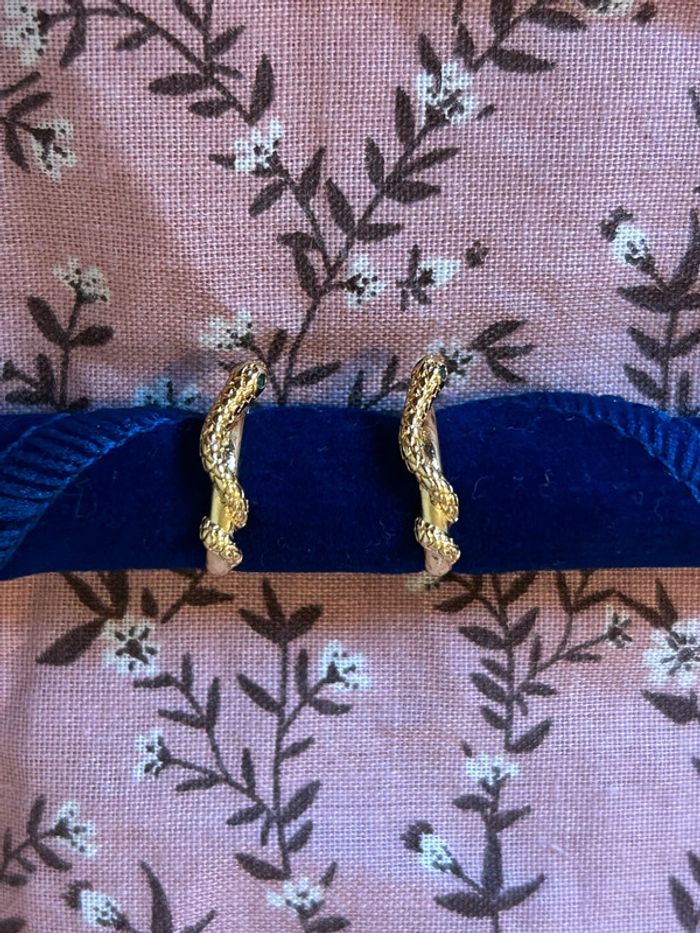 Créoles serpents ondulés - photo numéro 6