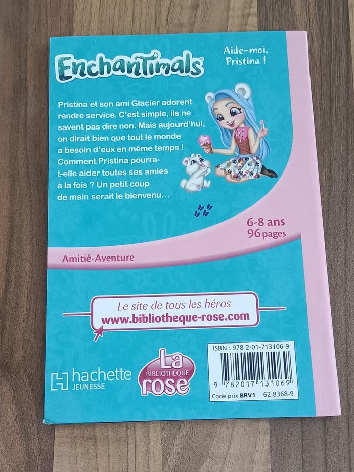 Livre Enchantimals tome 15 Aide moi Pristina - photo numéro 2